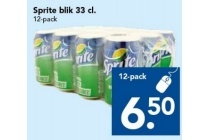 sprite blik 33 cl