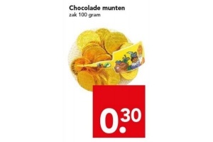 chocolade munten