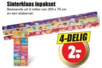 sinterklaas inpakset