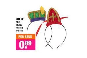 sint of piet tiara