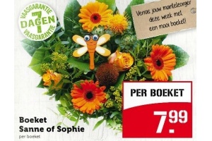 boeket sanne of sophie