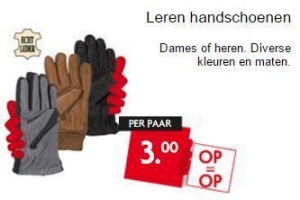 leren handschoenen