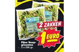 fijne soepgroenten