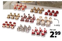 deco waxinelichtjes