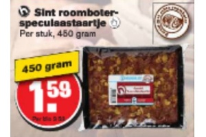 sint roomboter speculaastaartje