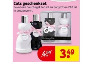 cats geschenkset