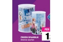 frozen spaarblik