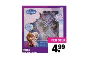 frozen pop up game