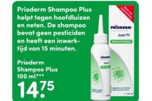 prioderm shampoo plus 100 ml