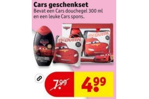 cars geschenkset