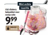 lily en rsquo s bakery bakpakket voor scoop cake