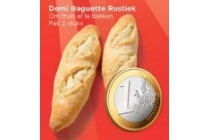 demi baguette rustiek