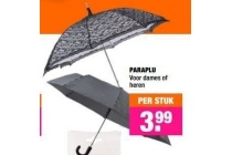 paraplu voor dames of heren