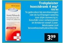 trekpleister hoestdrank 4mg