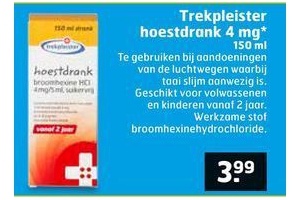 trekpleister hoestdrank 4mg