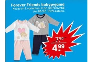 forever friends babypyjama