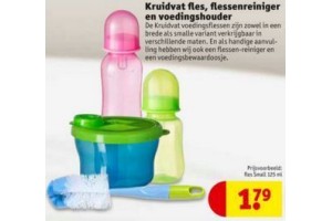 kruidvat fles flessenreiniger en voedingshouder