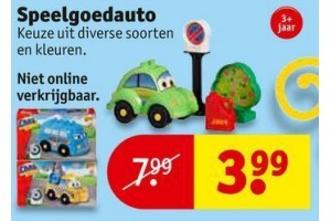 speelgoedauto