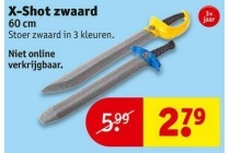 x shot zwaard