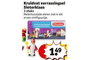 kruidvat verrassingsei sinterklaas