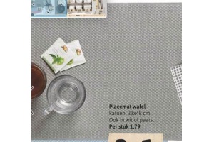 placemat wafel