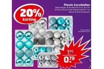 plastic kerstballen