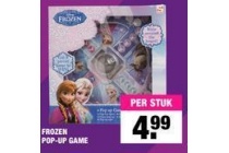 frozen pop up game