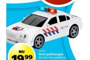 grote politiewagen