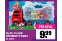 maak je eigen constructiewagen