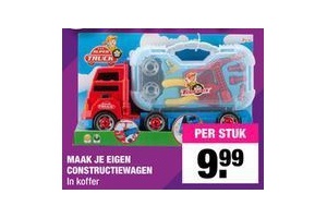 maak je eigen constructiewagen