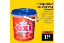 trekpleister oxi vlekweg
