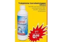 trekpleister korrelontstopper