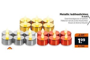 metallic ledtheelichten