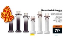 glazen theelichthouders