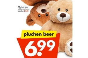 pluchen beer