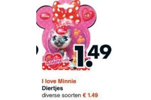 i love minnie diertjes