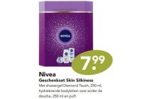 nivea geschenkset skin silkiness