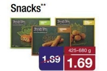 snacks uit de diepvries