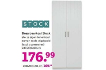draaideurkast stock