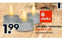 led glitter theelichtjes