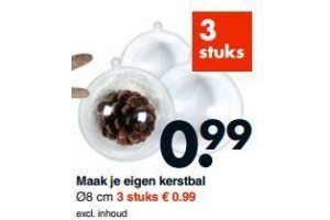 maak je eigen kerstbal