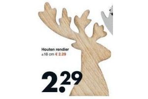 houten rendier