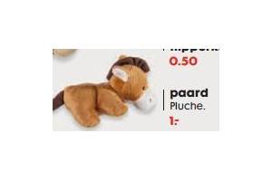 pluche paard