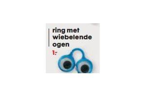 ring met wiebelende ogen