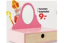 houten kaptafel