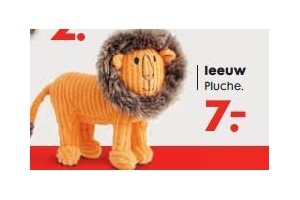 pluche leeuw