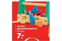 houten gereedschapskist