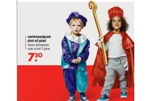 verkleedpak sint of piet