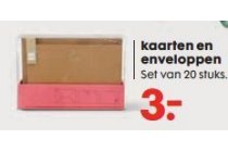 kaarten en enveloppen