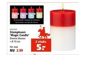 stompkaars magic candle